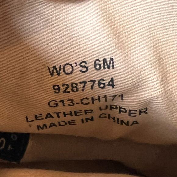 Sperry Top-Sider‎ Acklins Y2K Womens 6 Gold Camo Leather Lace-up High Top Boots - Picture 9 of 11